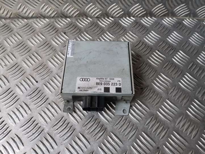 8E9035223D Audi A4 S4 B7 8E 8H Garso stiprintuvas