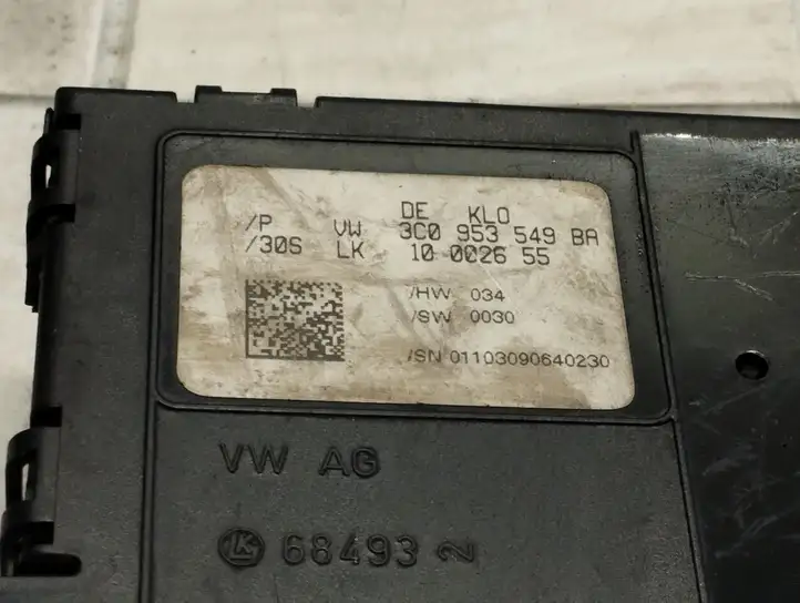 Volkswagen PASSAT B6 (2005 - 2010) 3C0953549BA Датчик угла поворота руля — фото 2