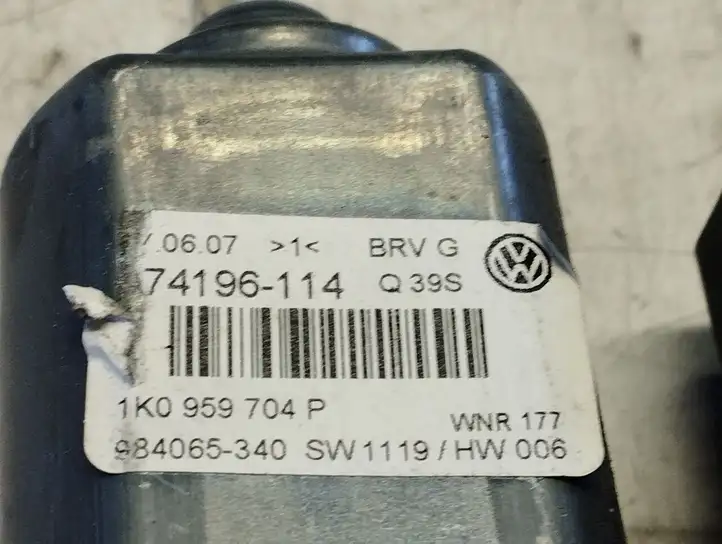Volkswagen PASSAT B6 (2005 - 2010) 1K0959704P Стеклоподъемник задней двери — фото 7