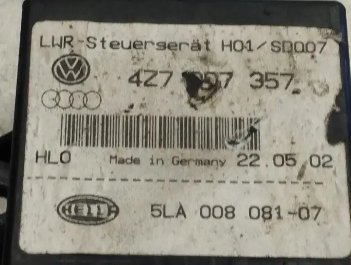 Volkswagen PASSAT B5.5 (2001 - 2005) 4Z7907357 Блок управления светом — фото 2