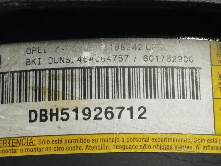 Opel Meriva A (2002 - 2006) 604455600B Подушка безопасности руля — фото 5