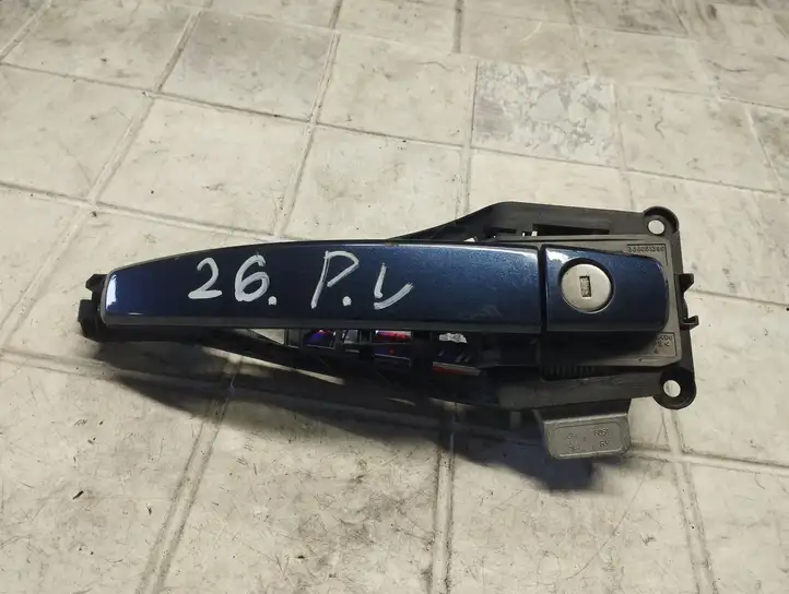 Opel Zafira B (2008 - 2014) 366051399 Наружная ручка двери — фото 1