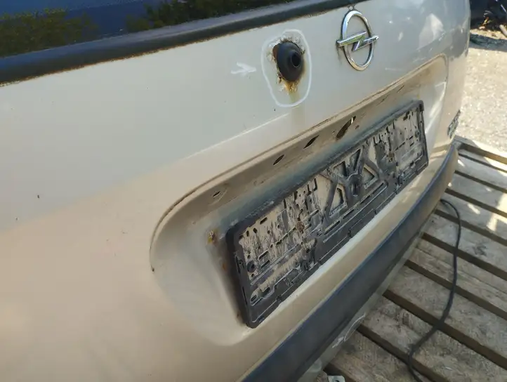 Opel Zafira A (1999 - 2003) Крышка багажника — фото 3