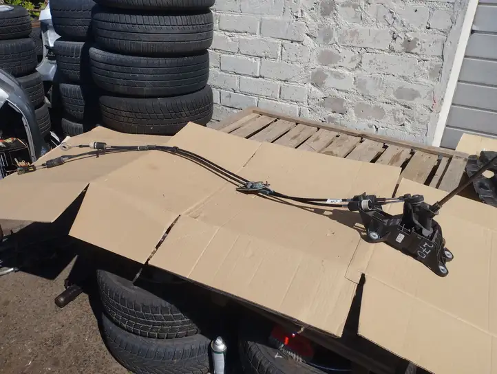 Ford Fiesta (2009 - 2012) 8A6R7C453MBC Кулиса КПП — фото 1