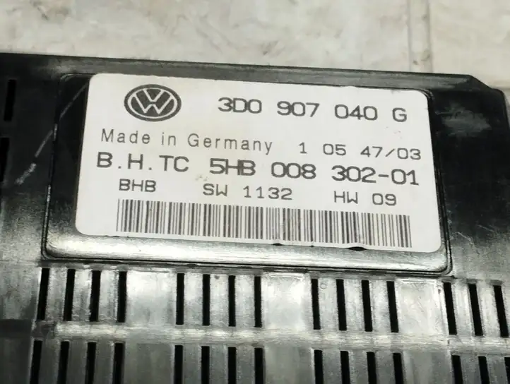 Volkswagen Phaeton (2002 - 2008) 3D0907040G Модуль комфорта — фото 2