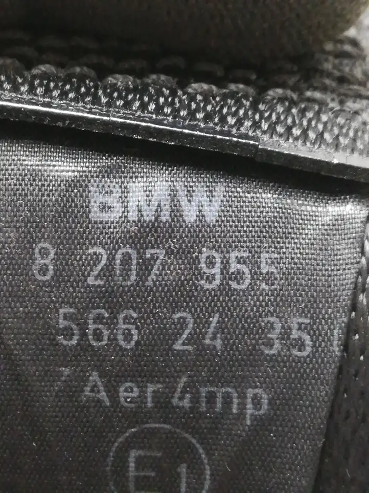 BMW 3 E46 (1998 - 2005) 8207955 Передний ремень безопасности — фото 3
