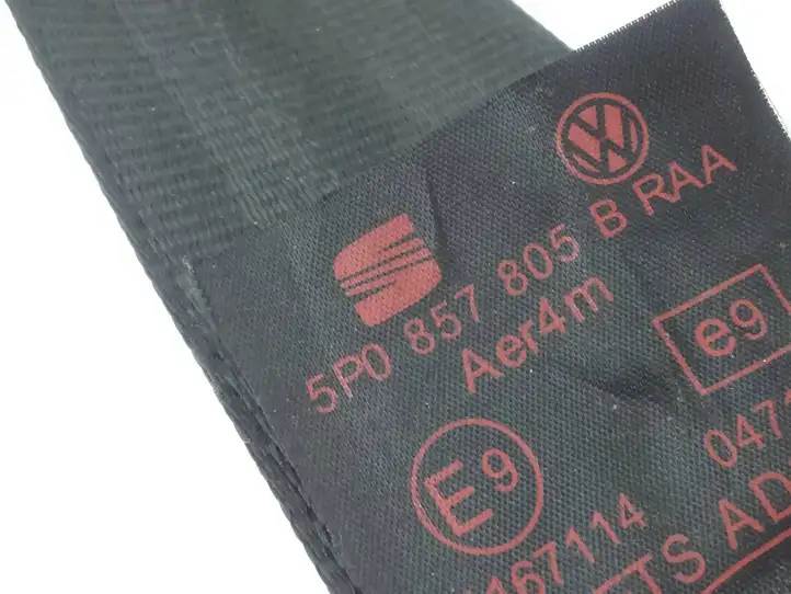 Seat Altea (2004 - 2009) 5P0857805B Задний ремень безопасности — фото 3