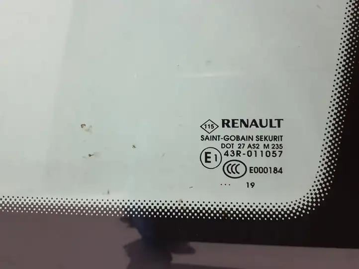 Renault Scenic IV - Grand scenic IV (2016 - ) 833065891R Заднее боковое стекло — фото 3