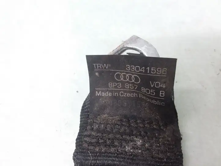 Audi A3/S3 8L (2000 - 2003) 8P3857805B Задний ремень безопасности — фото 3