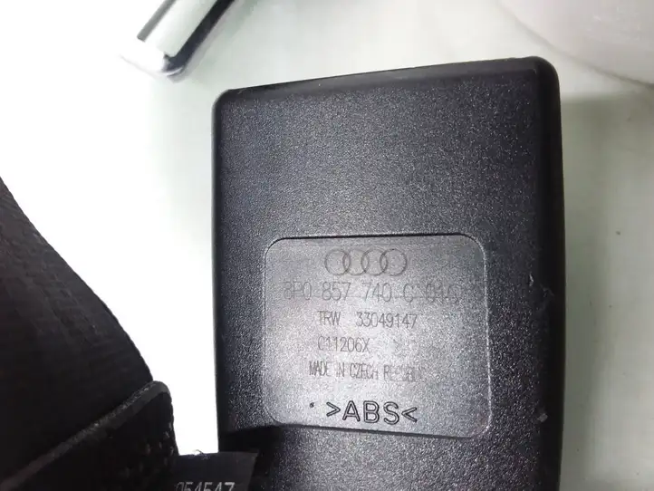Audi A3/S3 8P (2004 - 2008) 8P0857807G Задний ремень безопасности — фото 3