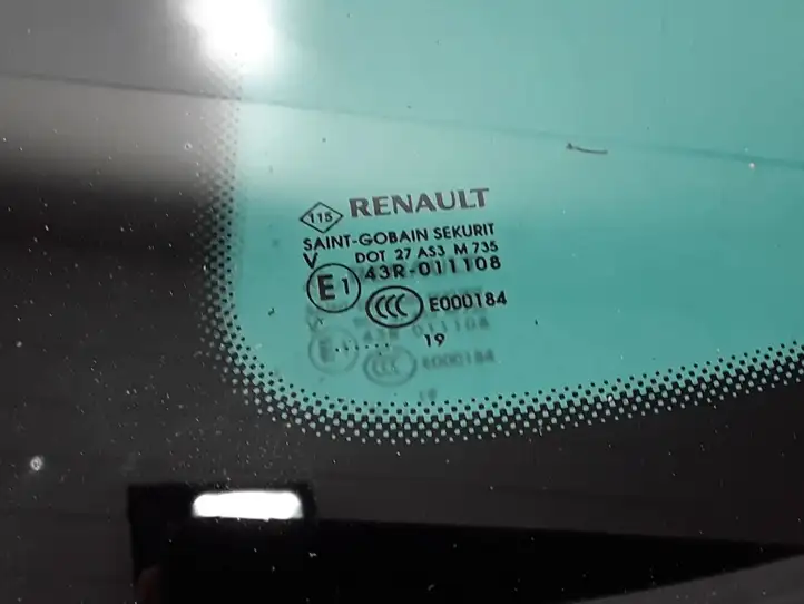 Renault Scenic IV - Grand scenic IV (2016 - ) 833074498R Заднее боковое стекло — фото 3