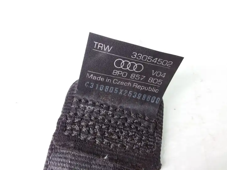 Audi A3/S3 8P (2004 - 2008) 8P0857805 Задний ремень безопасности — фото 3