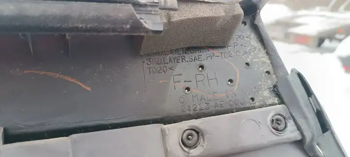 Subaru Legacy (1999 - 2003) 94213AE000 Обшивка передней двери — фото 3