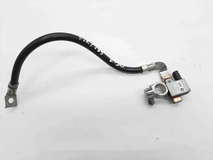 BMW 3 F30 F35 F31 (2012 - 2018) 7631109 Минусовой провод аккумулятора — фото 1