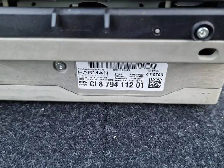 BMW 5 G30 G31 (2016 - ) 8794112 Магнитола / мультимедийная система — фото 9