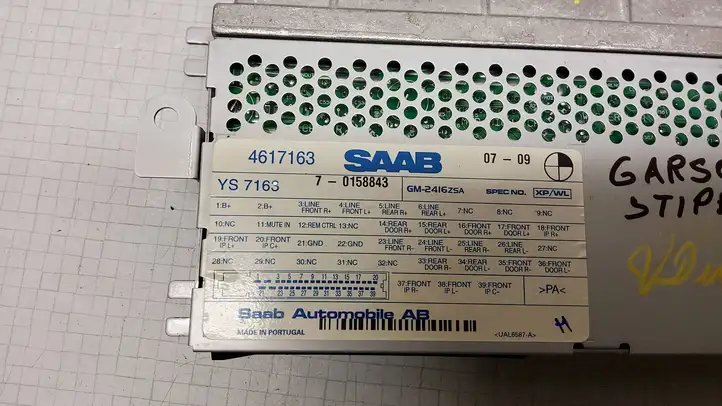Saab 9-5 (2006 - 2010) 70158843 Усилитель звука — фото 2