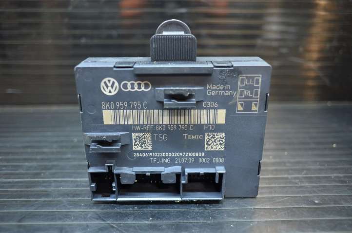 8K0959795 Audi A4 S4 B8 8K Durų elektronikos valdymo blokas