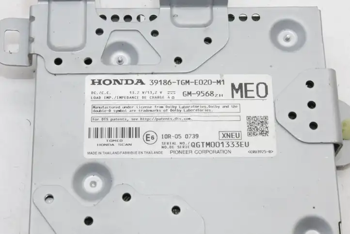Honda Civic X (2016 - 2021) 39186TGME020M1 Усилитель звука — фото 6
