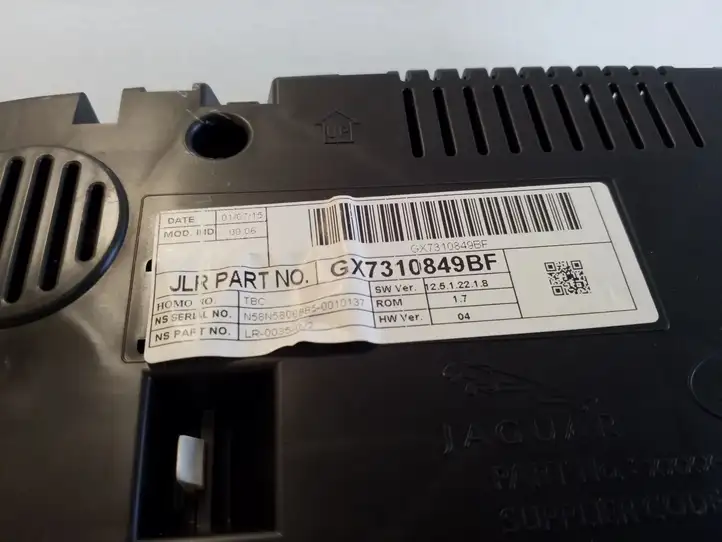 Jaguar XE (2014 - 2019)  GX7310849BF Блок управления спидометра