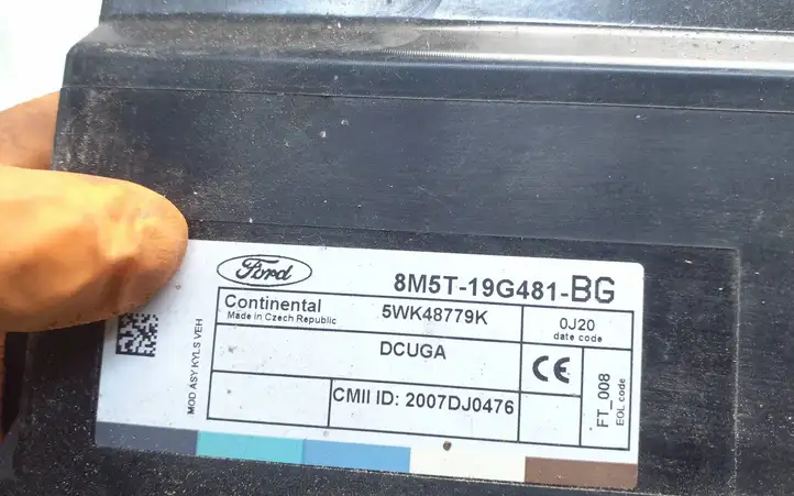 Ford Focus (2011 - 2015) 8M5T19G481BG Модуль комфорта — фото 4