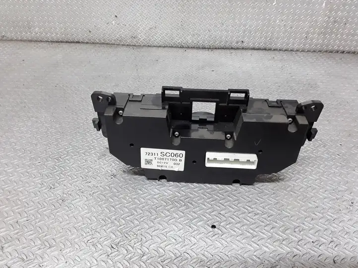 Subaru Forester SH (2008 - 2013) 72311SC060 Блок управления климат-контролем — фото 2