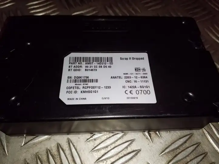 Ford Kuga II (2013 - 2019) AM5T14D212ED Bluetooth модуль — фото 2