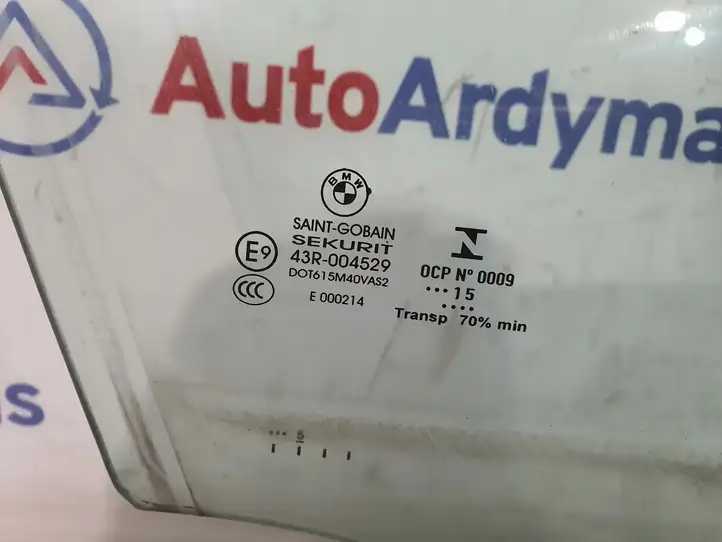 BMW X3 F25 (2010 - 2017)  51337347646 Основное стекло передних дверей (четырехдверного автомобиля)