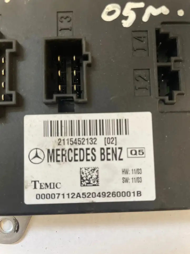 Mercedes-Benz E W211 (2002 - 2009) 2115452132 Модуль комфорта — фото 2