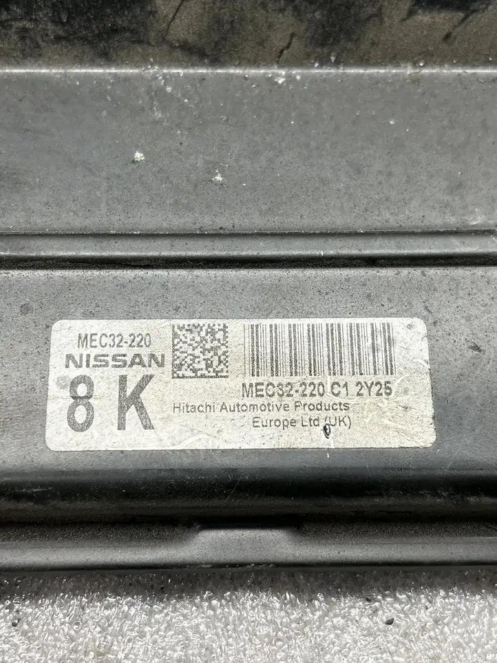Nissan Almera N16 (2000 - 2010) MEC32220 Блок управления двигателем (ЭБУ) — фото 2