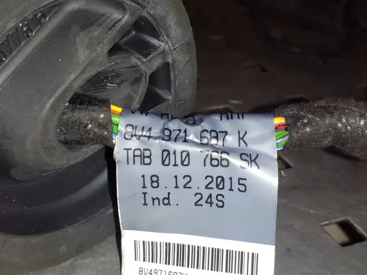 Audi A3/S3 8V (2016 - 2020) 8V4971687K Проводка задней двери — фото 3
