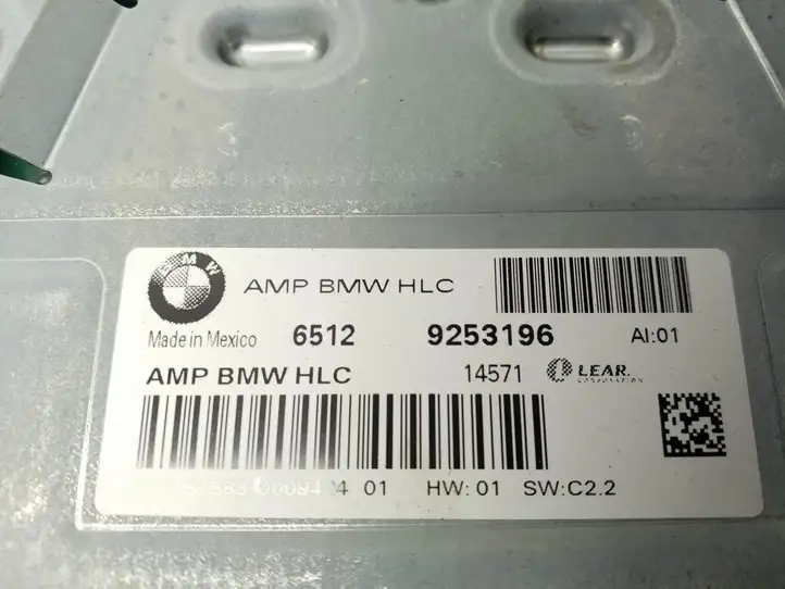 BMW X3 F25 (2010 - 2017) 9253196 Усилитель звука — фото 4