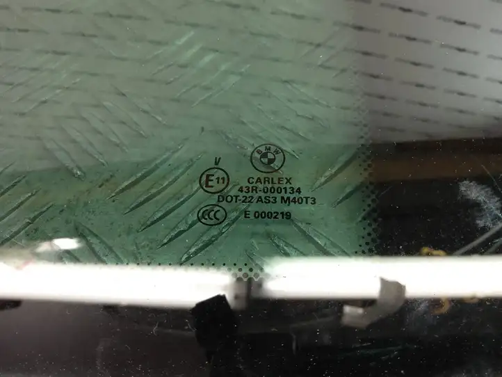 BMW X3 F25 (2010 - 2017) 7205646 Заднее боковое стекло — фото 11