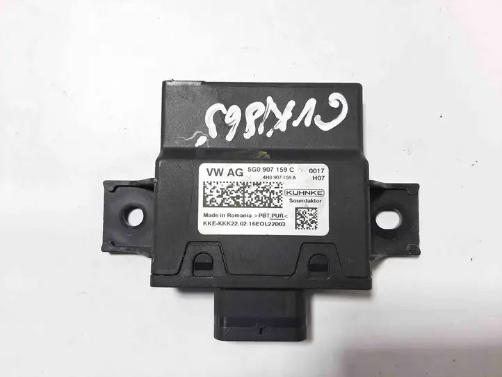 Volkswagen Golf VII (2013 - 2019) 5G0907159C Блок Hi-Fi аудиосистемы — фото 1