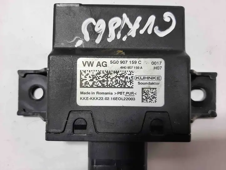 Volkswagen Golf VII (2013 - 2019) 5G0907159C Блок Hi-Fi аудиосистемы — фото 2