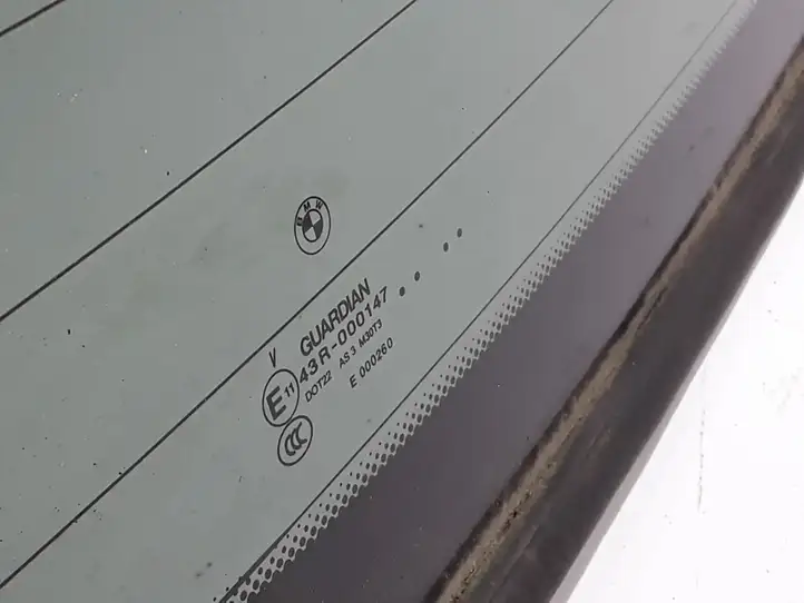 BMW 5 GT F07 (2010 - 2017) 7199814 Заднее стекло — фото 2