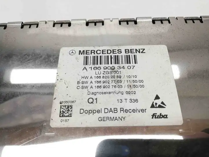 Mercedes-Benz E W212 (2009 - 2016) A1669003407 Блок Hi-Fi аудиосистемы — фото 2