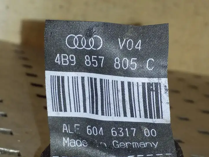 Audi A6 S6 C5 4B (2001 - 2004) 4B9857805C Задний ремень безопасности — фото 2