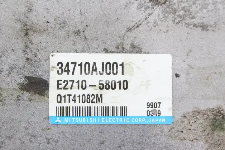 Subaru Outback (2009 - 2014) 34710AJ001 Блок управления усилителем руля — фото 3