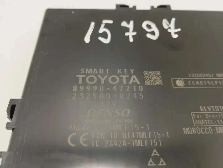 Toyota Prius (XW50) (2015 - ) 8999047210 Прочие блоки управления — фото 4