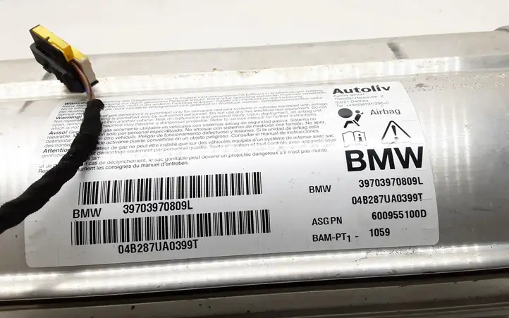 BMW 5 E60 E61 (2004 - 2010) 39703970809 Подушка безопасности пассажира — фото 3