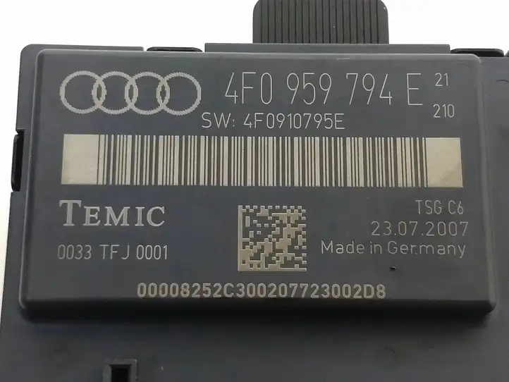 Audi A6 Allroad C6 (2006 - 2008) 4F0959794E Блок управления дверью — фото 4