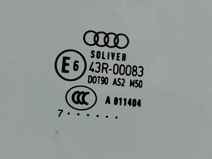 Audi A6 Allroad C6 (2006 - 2008) 43r00083 Стекло передней двери — фото 3