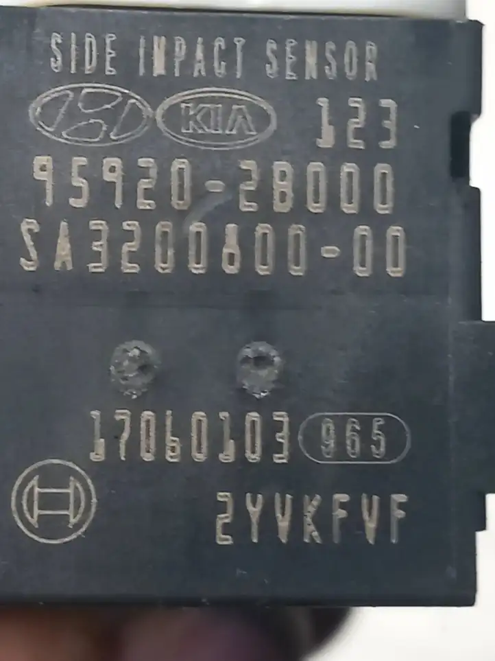 Hyundai Santa Fe (2005 - 2009) 959202B000 Датчик удара SRS — фото 3