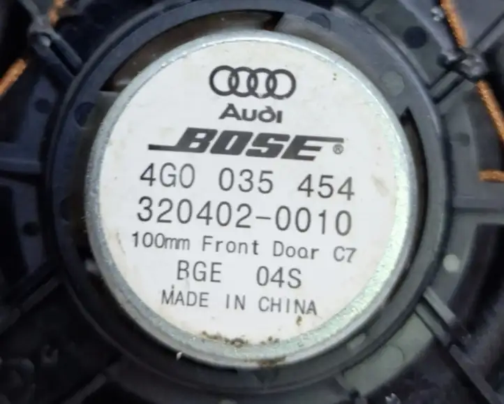 Audi A6 C7 (2011 - 2014) 4G0035454 Динамики передних дверей — фото 7