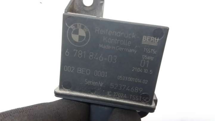 6781846 BMW 7 F01 F02 F03 F04 Padangų slėgio valdymo blokas