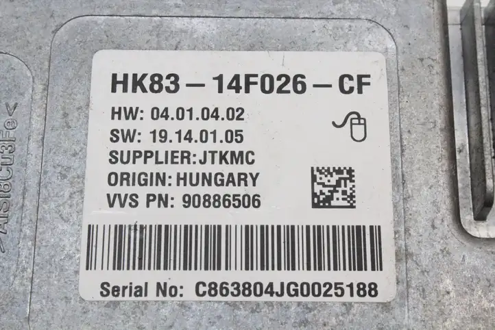 Jaguar XF X260 (2015 - ) HK8314F026CF Модуль управления видео — фото 4