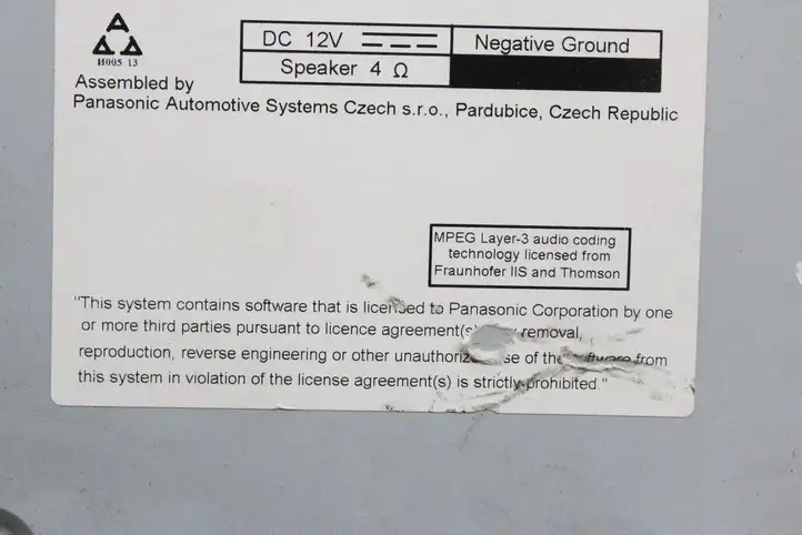 Toyota Avensis T270 (2015 - 2018) 8614005250 Магнитола / мультимедийная система — фото 7