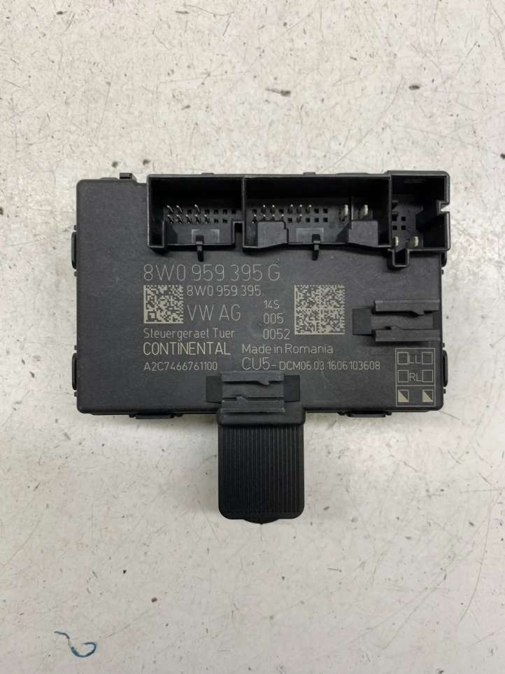 8W0959395G Audi A4 S4 B9 Durų elektronikos valdymo blokas