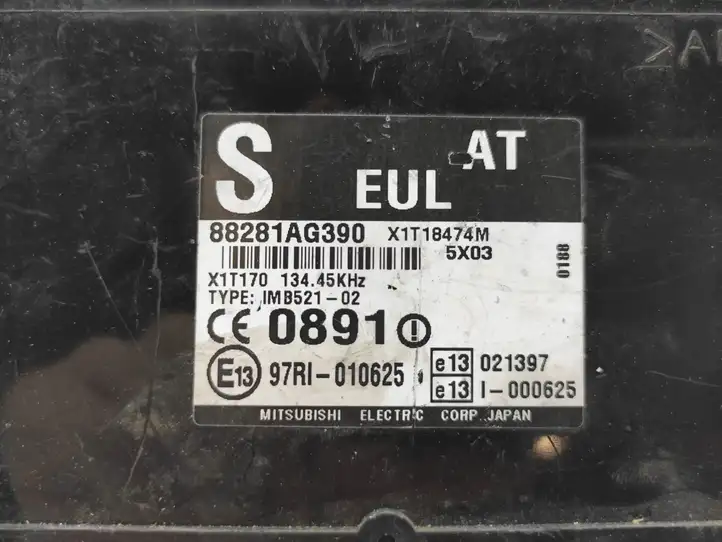 Subaru Outback (2003 - 2007) 88281AG390 Модуль комфорта — фото 4