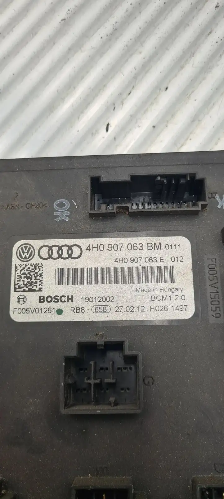 Audi A6 C7 (2011 - 2014) 4H0907063E Модуль комфорта — фото 2